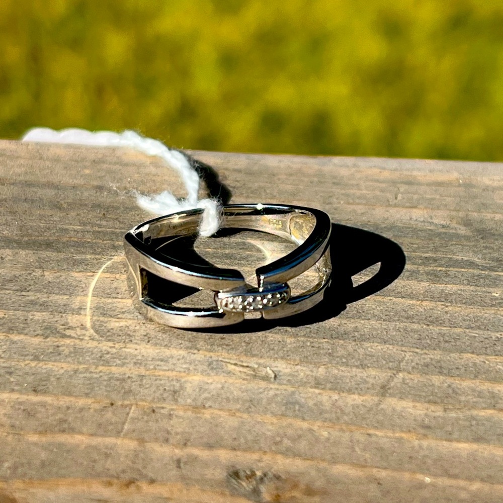 Sterling Silver & CZ Ring